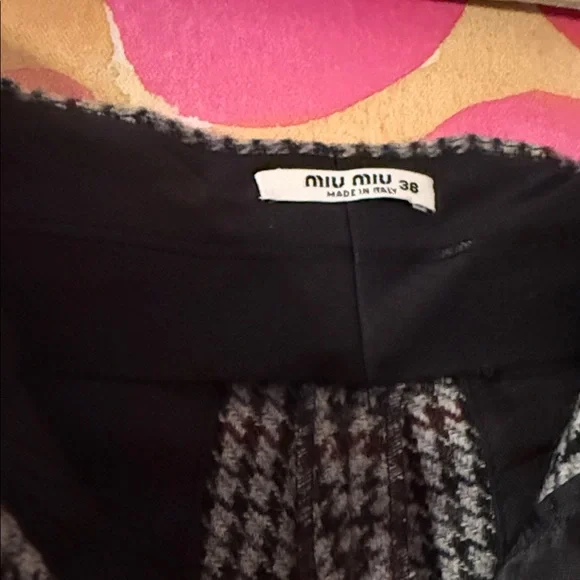 ❤️ NWT MIU-MIU Ardesia Shetland Wool Pants - Picture 5 of 7